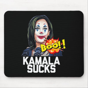 Kamala Harris President Election 2024 Trump Hallow Mouse Pad