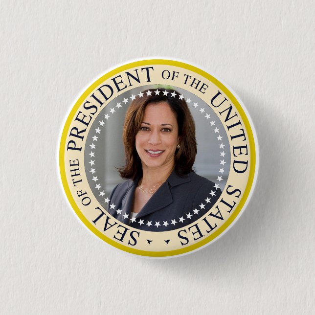 Kamala Harris Presidential Pin (Front)