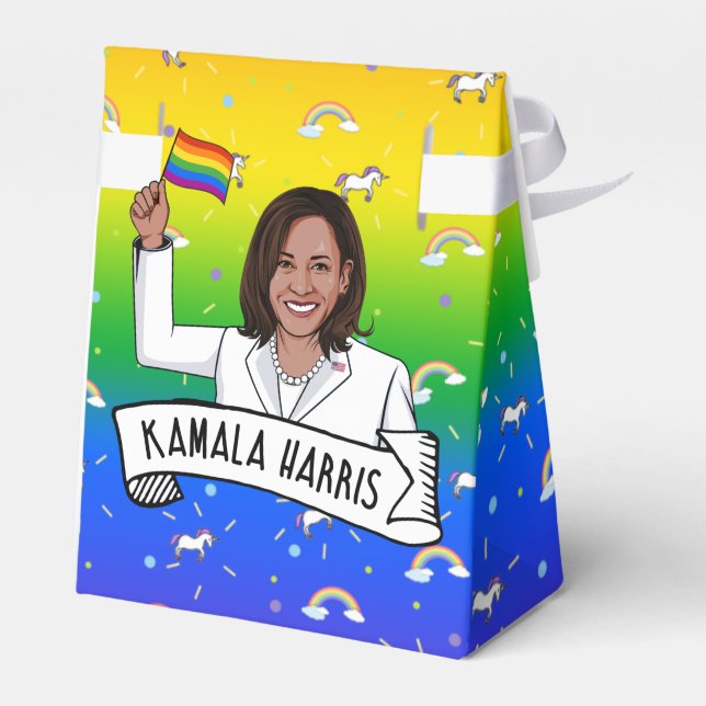 Kamala Harris Pride Favour Box (Back Side)