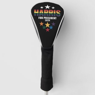 Kamala Harris Rainbow Gay Pride LGBT Election 2024 Golf Head Cover