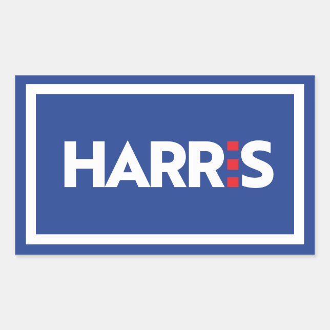 Kamala Harris  Rectangular Sticker (Front)