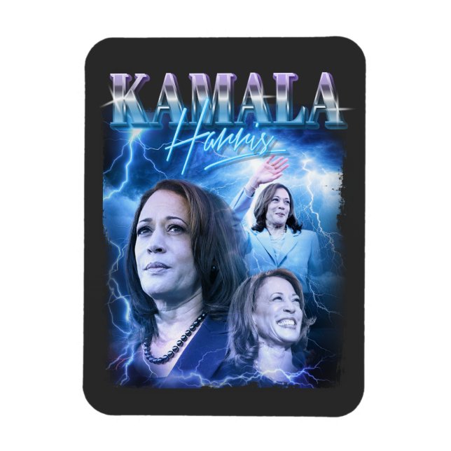 Kamala Harris Retro 90s Style Magnet (Vertical)
