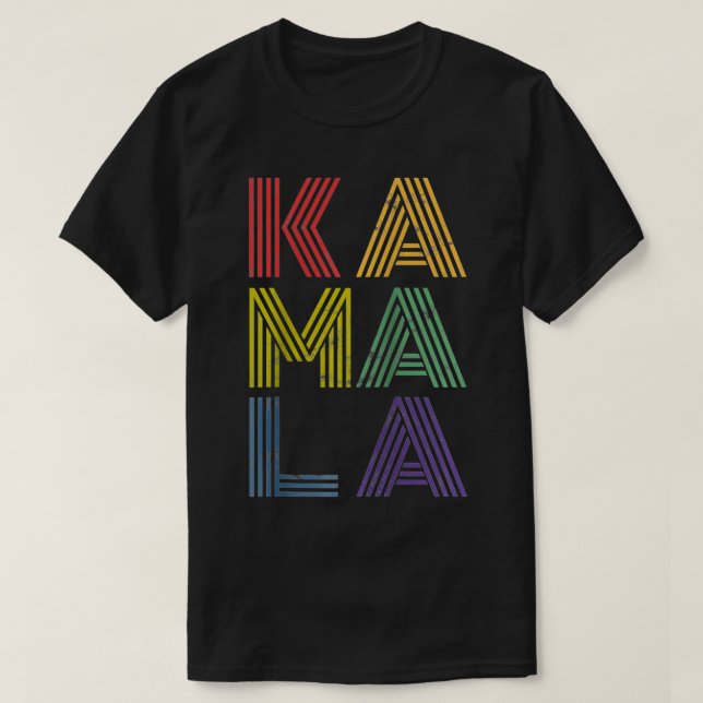 KAMALA HARRIS retro vintage distressed  T-Shirt (Design Front)