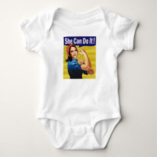 Kamala Harris She Can Do It! Baby Jersey Bodysuit