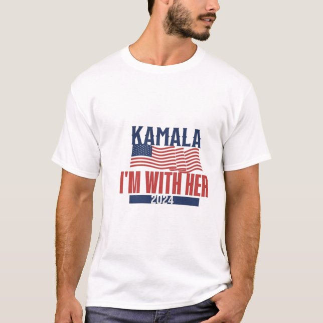 Kamala Harris shirt in an elegant style (Front)