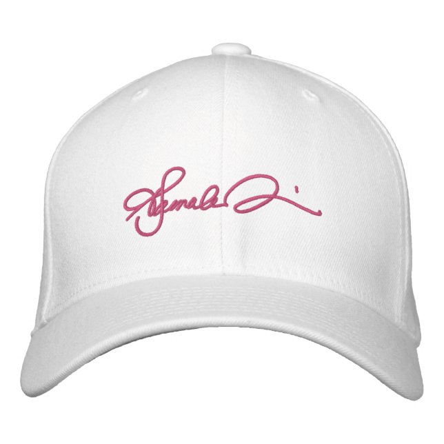 KAMALA HARRIS Signature Embroidered Hat (Front)