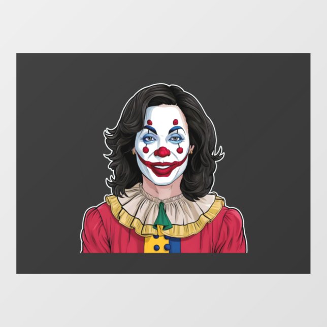 Kamala Harris Spooky Halloween Clown Election 2024 (Sheet)