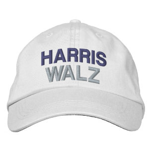 Kamala Harris Tim Walz 2024 Embroidered Hat
