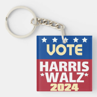 Kamala Harris Tim Walz 2024 Key Ring