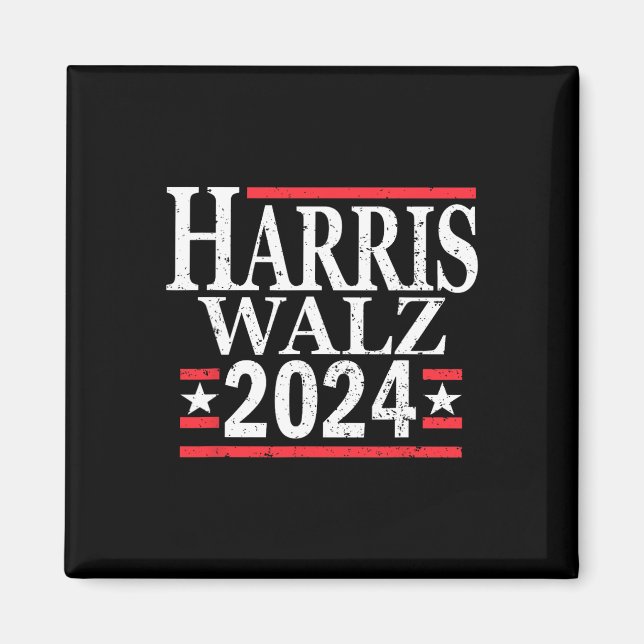 Kamala Harris Tim Walz 2024  Magnet (Front)