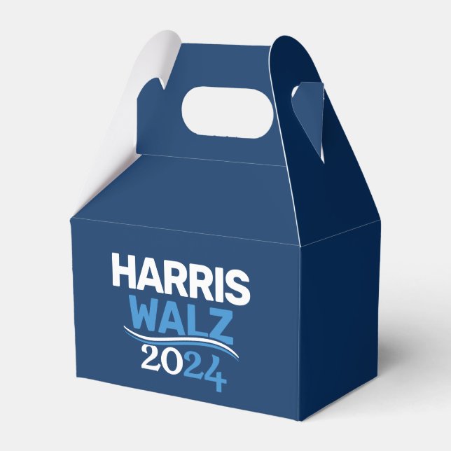 Kamala Harris Tim Walz Campaign  2024 Presidetial  Favour Box (Front Side)
