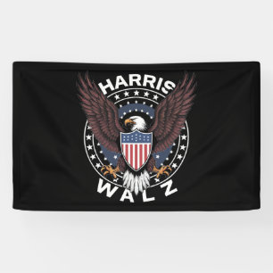 Kamala Harris Tim Walz Waltz 2024 Election Banner