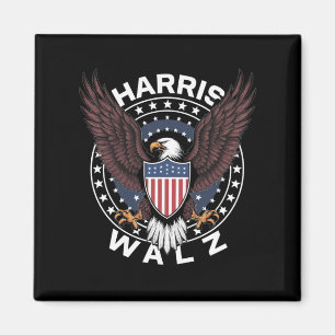 Kamala Harris Tim Walz Waltz 2024 Election Magnet