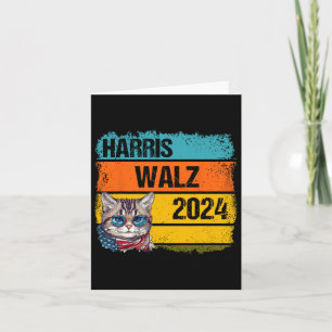 Kamala Harris Tim Walz Waltz Harris Walz Waltz 202 Card