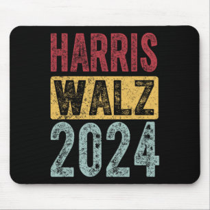 Kamala Harris Tim Walz Waltz Harris Walz Waltz 202 Mouse Pad