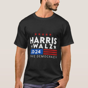 Kamala Harris Tim WAlzheimer V.p Vice President 47 T-Shirt
