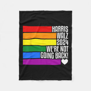 Kamala Harris Tim Wheimer Equality Lgbtq President Fleece Blanket