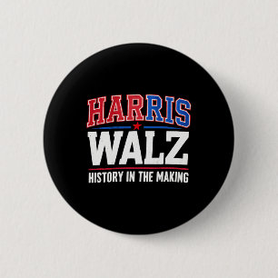 Kamala Harris Tim Wheimer For Men & Women 6 Cm Round Badge