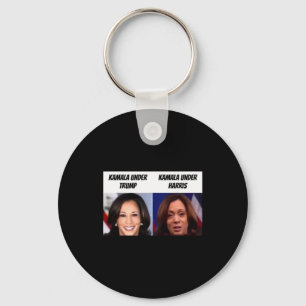 Kamala Harris Under Trump Funny Trump Supporter  Key Ring