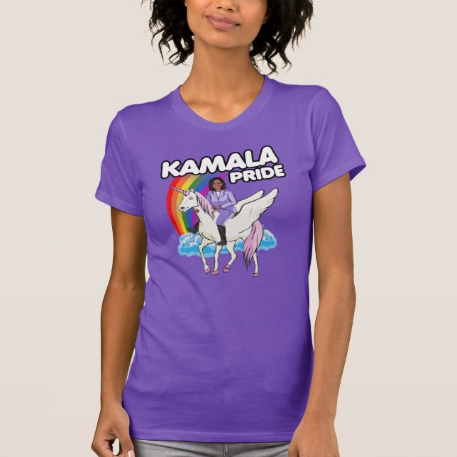 KAMALA HARRIS UNICORN PRIDE T-Shirt (Front)