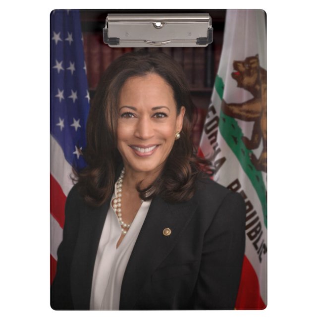 Kamala Harris US Vice President, Biden 2024 Clipboard (Front)