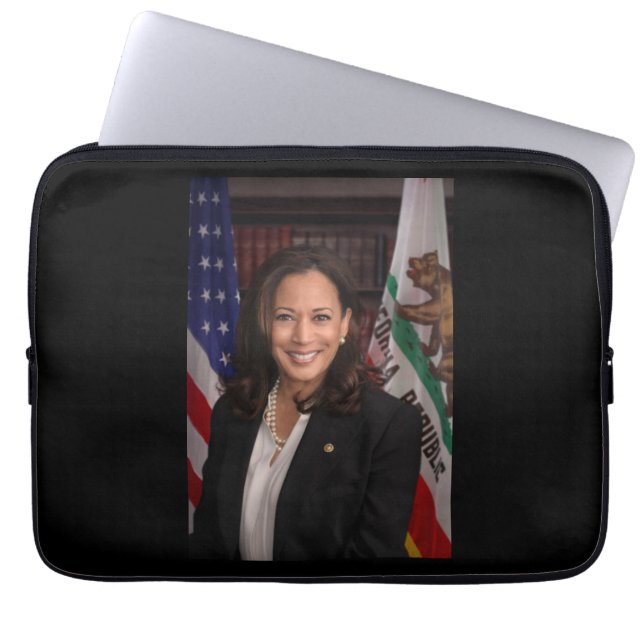 Kamala Harris US Vice President, Biden 2024 Laptop Sleeve (Front)