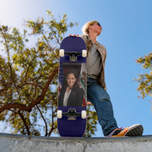 Kamala Harris US Vice President, Biden 2024 Skateboard