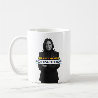 Kamala Harris USA 2024 Election Coffee Mug
