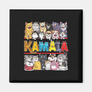 Kamala Harris Waltz 2024 Childless Cat Lady Funny  Magnet