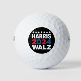 Kamala Harris Walz For President Vice President Golf Balls