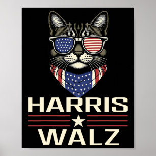 Kamala Harris Wheimer 2024 Harris Waltz Democratic Poster