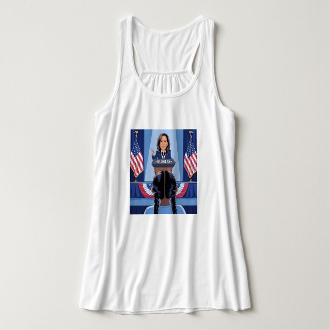 KAMALA HARRIS'S NIECE SINGLET (Design Front)