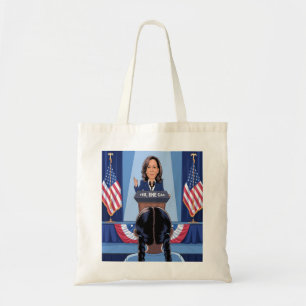 KAMALA HARRIS'S NIECE - YES SHE CAN Tote Bag