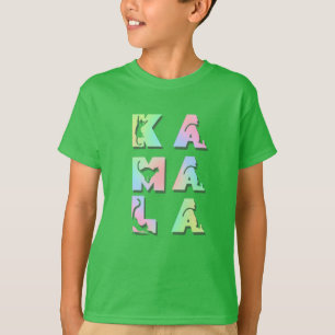 KAMALA in Cat Alphabet 2 T-Shirt