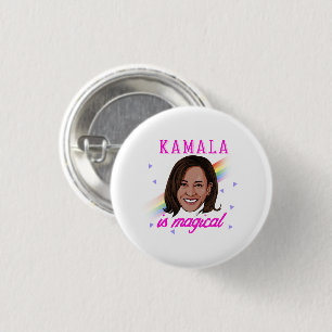 Kamala is Magical 3 Cm Round Badge