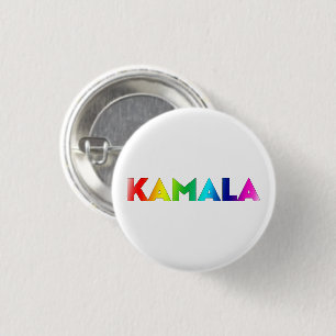 "kamala" kamala harris - pride lgbtq lgbt button