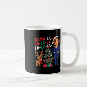 Kamala-la-la Funny Harris Festive Xmas Funny Chris Coffee Mug