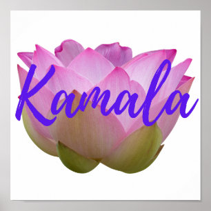 Kamala “Lotus Flower” Poster