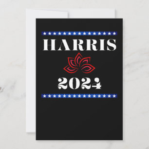 Kamala Lotus Harris for POTUS Invitation