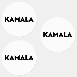 Kamala modern typography minimalist black white