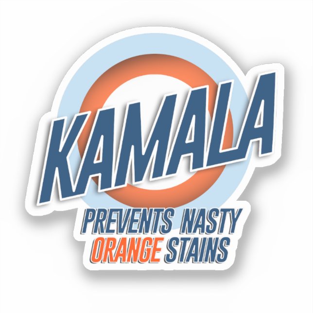Kamala Prevents Nasty Orange Stains (Front)