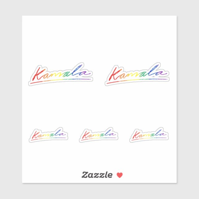 Kamala Pride Signature (Sheet)
