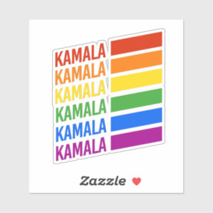 KAMALA PRIDE STRIPES