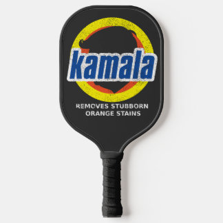 Kamala Removes Stubborn Orange Stains Pickleball Paddle