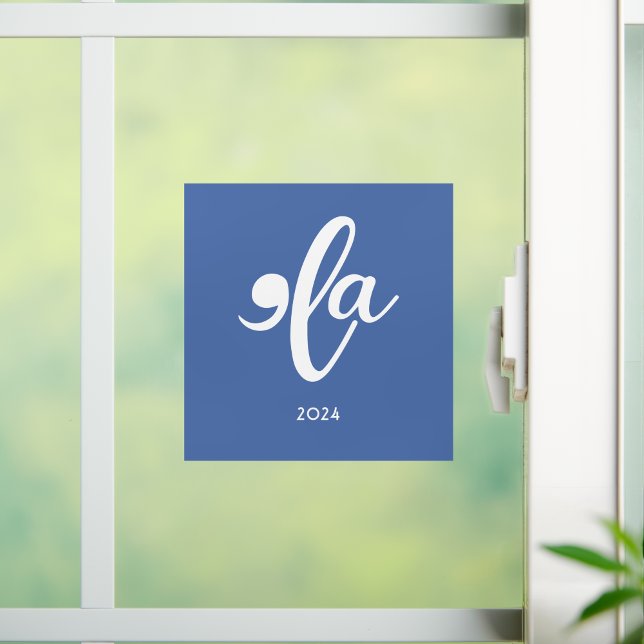 Kamala Say Her Name 2024  (Kamala Say Her Name 2024 Window Cling on a House Window)