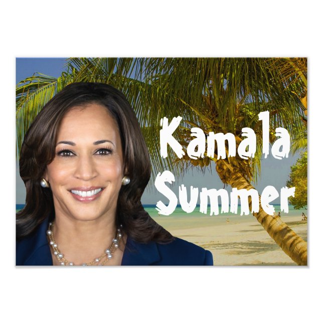 Kamala Summer 2024 Photo Print (Front)
