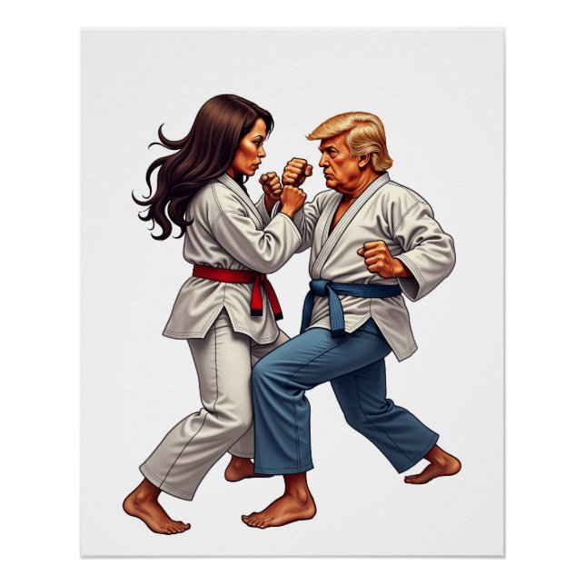 Kamala Trump Fighting 2024 Poster (Front)