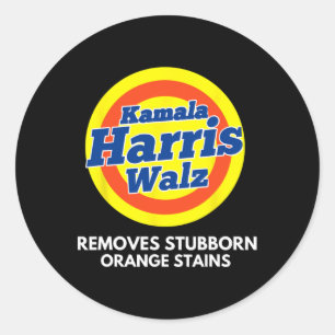Kamala Walz 2024 President Kamala-harris Classic Round Sticker