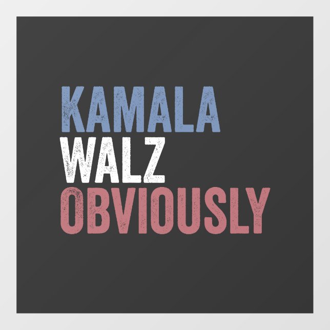 Kamala Walz Obviously Election Day 2024  (Sheet)