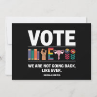 Kamala We Are Not Going Back Like Ever Feminist